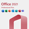 purple office 2021 logo with a gray background