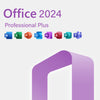 purple office logo 2024 on a gray background