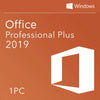 Official Office Professional Plus 2019 digital license for 1 PC. Includes Word, Excel, Outlook, Access & Publisher with a perpetual, one-time purchase.	